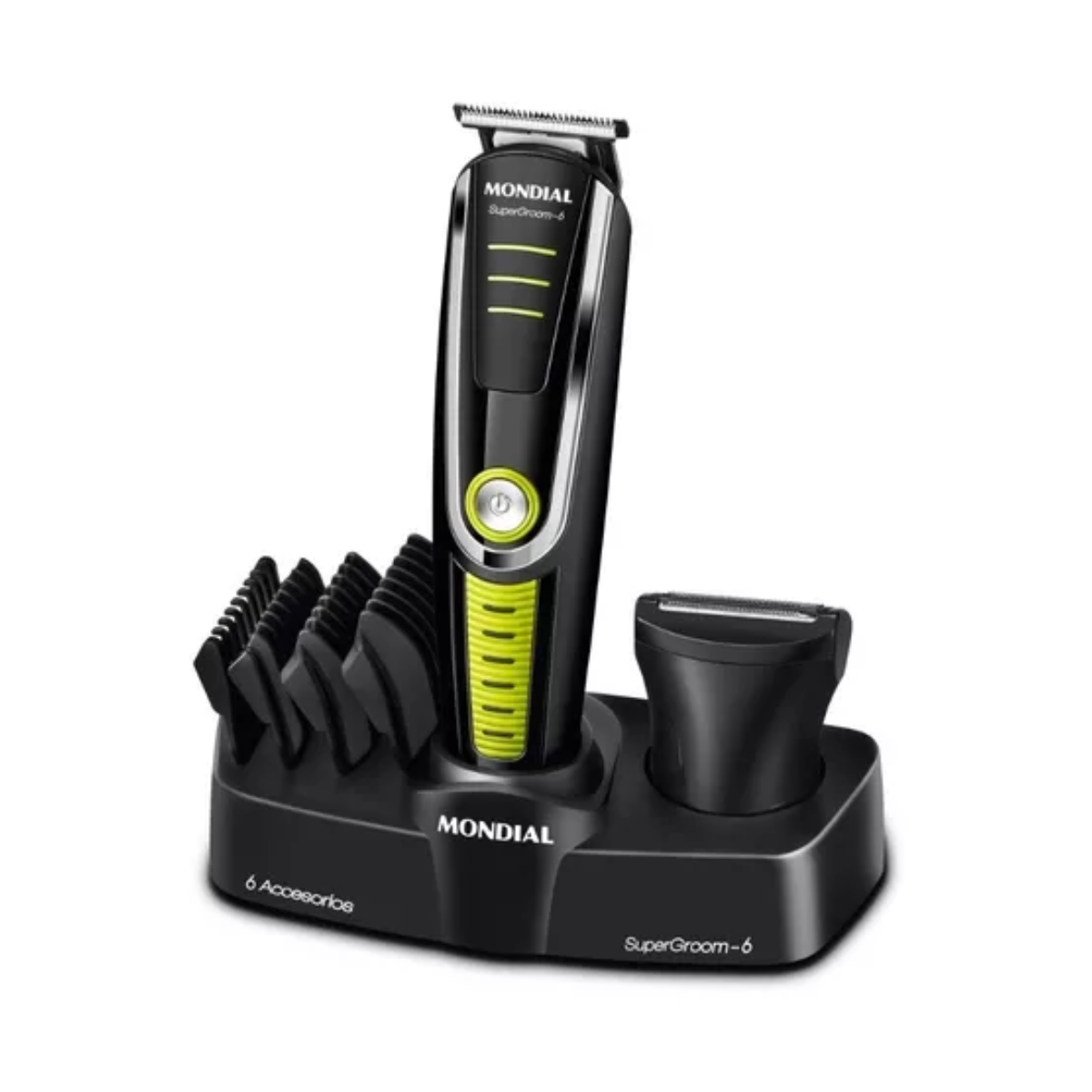 Aparador De Pelos Mondial Bg-04 Super Groom 06 Bivolt Aparador De Pelos Mondial Bg-04 Super Groom 06 Bivolt